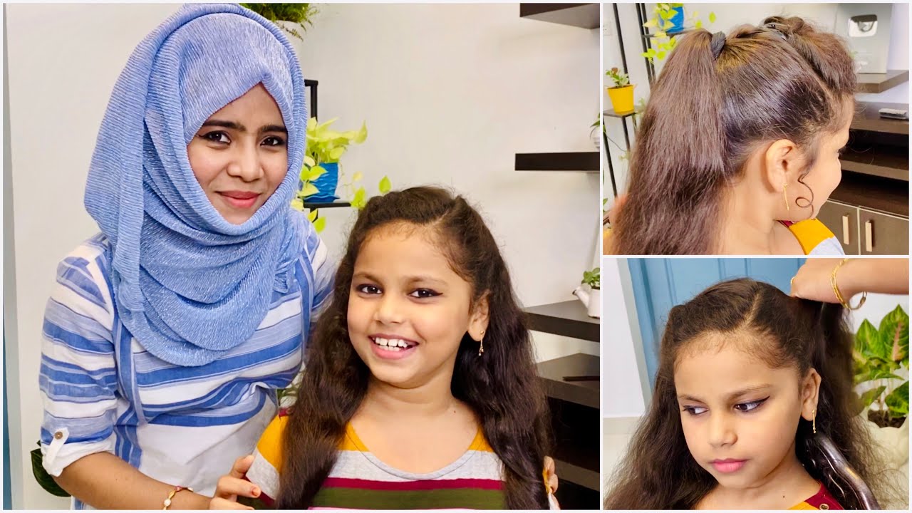 3 Simple Hairstyle For Kids | Mashura Basheer | Sunaina