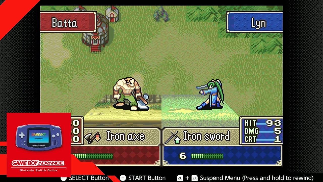 Fire Emblem (GBA) - 40 Minute Gameplay [Nintendo Switch Online]