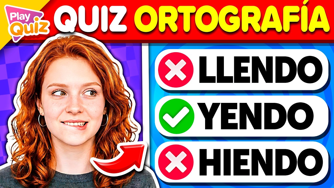 &iquest;Puedes Acertar Estas 100 Palabras? 😱 QUIZ DE ORTOGRAF&Iacute;A (Nivel Dif&iacute;cil) | Play Quiz de Cultura