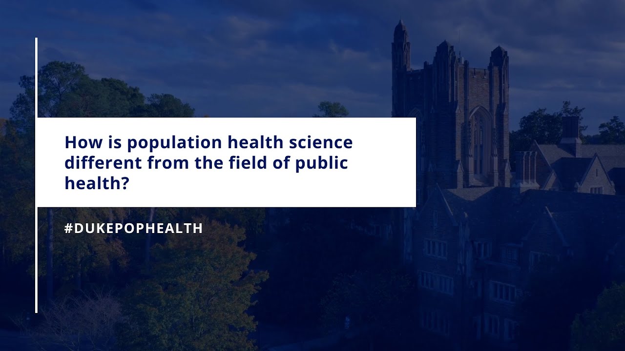 Population Health v. Public Health | Beginner's Guide to Population Health