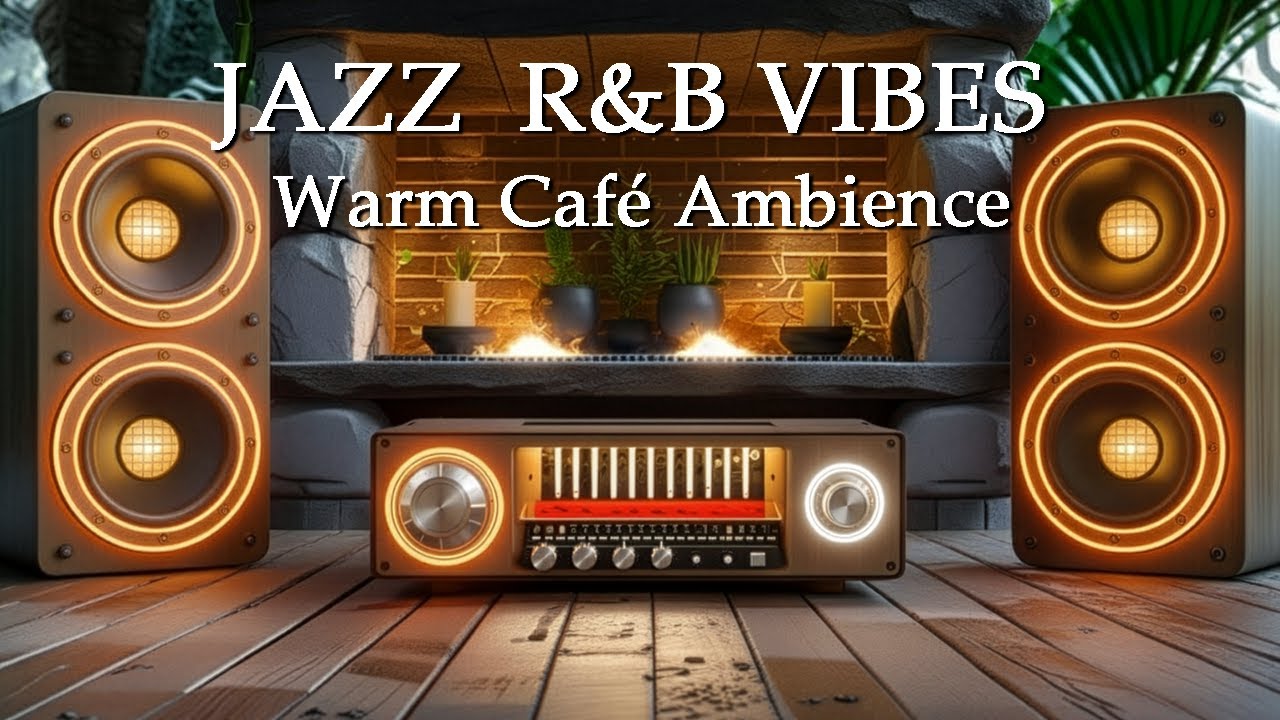 Smooth Jazz x Soulful R&B 🎵 Chillout Room Ambience for Study, Chill & Focus