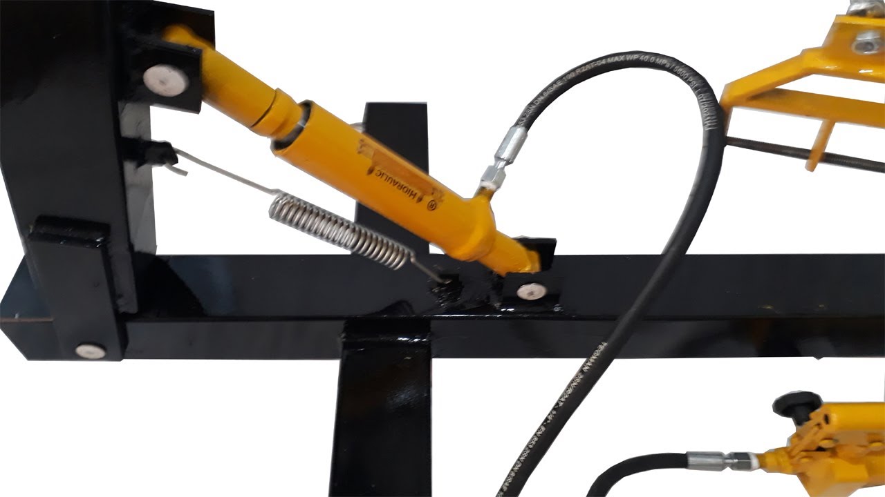 Alinhador de Monobloco, Mini Cyborg Hidr&aacute;ulico 6 Toneladas - Hidraulic
