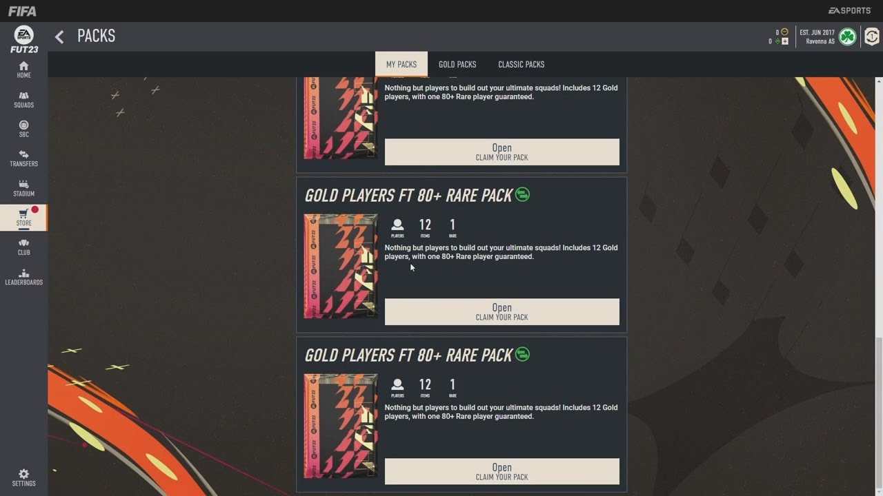 FIFA 23 WEB APP STARTER PACKS! I PACKED A TOTW CARD!