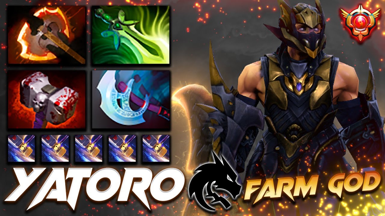 Yatoro Anti-Mage Farm God - Dota 2 Pro Gameplay [Watch & Learn]