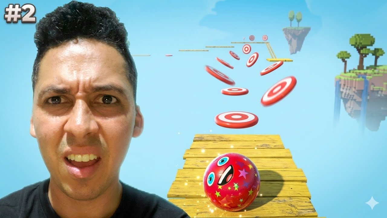 Red Ball Balancer - #2 - Precisión Casi Imposibles - Juegos De MELVIN