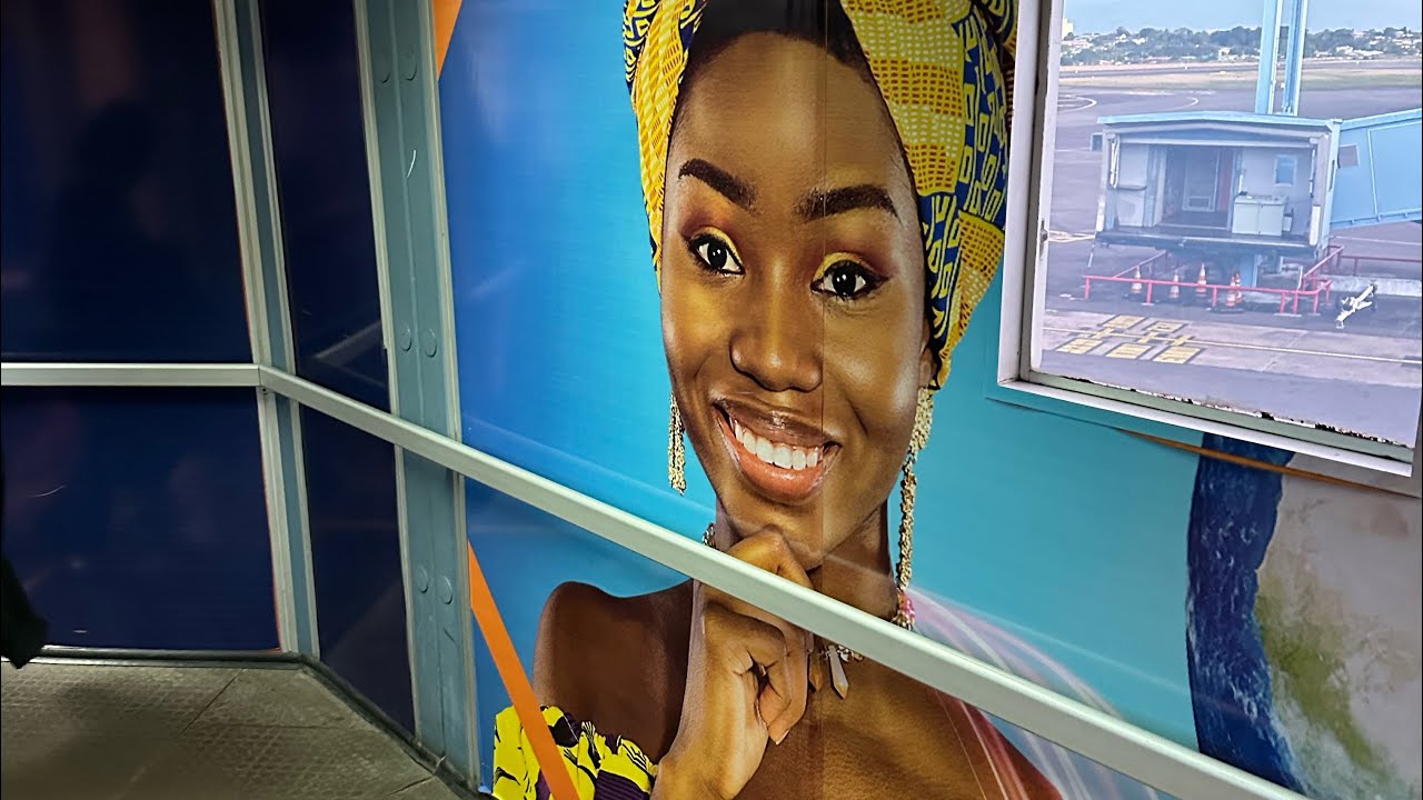 Landing LIBREVILLE AIR FRANCE 🇫🇷 777-200ER