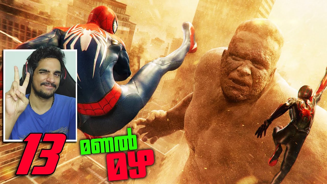 KRAVEN And SANDMAN Were Cool !! | Spider-Man 2 | PS5 | Malayalam