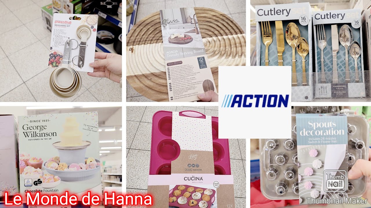 ACTION ARRIVAGE 18-02 VAISSELLE ET ACCESSOIRES CUISINE 