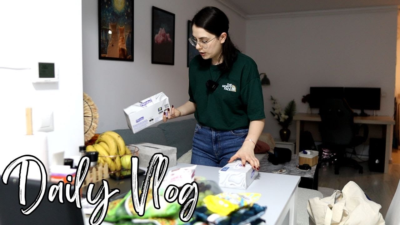DailyVLOG ❤️ Este gripă sau nu e, asta-i întrebarea | Cum îmi fac părul în ultimul timp