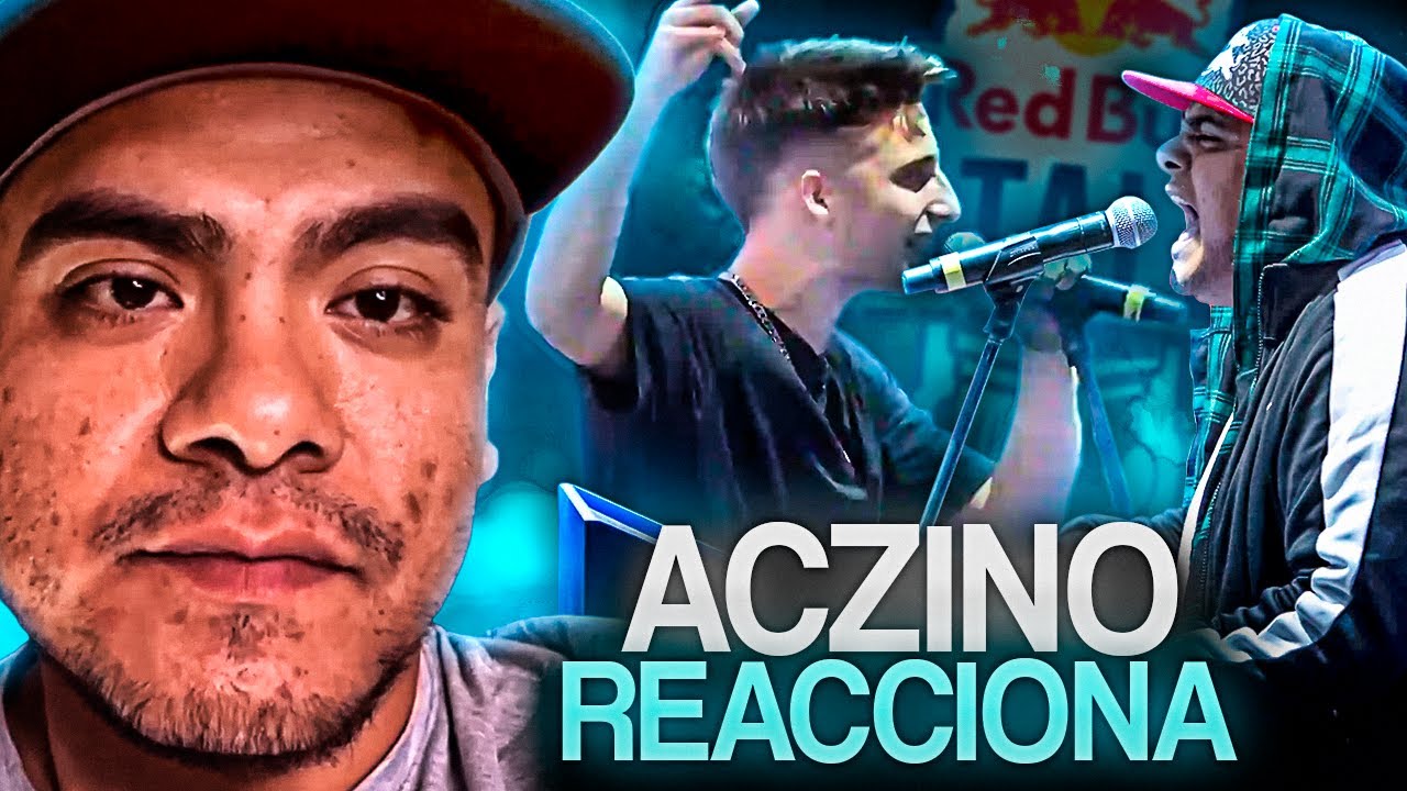 ACZINO REACCIONA A SU BATALLA CON WOS *¿PERDIÓ JUSTAMENTE?* | ACZINO VS WOS FINAL de RED BULL
