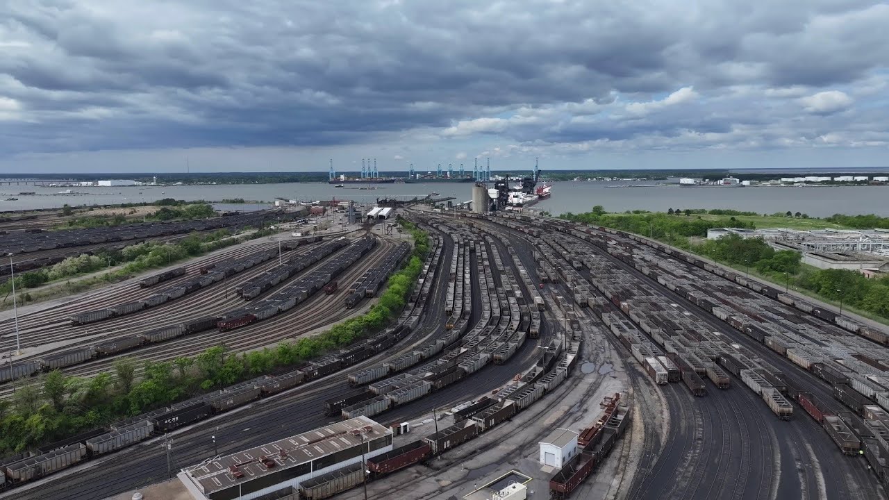 How American Coal Gets Shipped Around the Globe: Lamberts Point - North America's Busiest Coal Pier