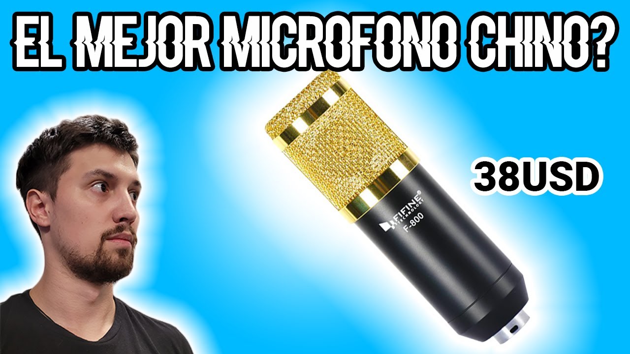 SE PUEDE STREMEAR CON ESTE MICRÓFONO BARATO? + CÓMO MEJORAR CUALQUIER MIC | Review Fifine F-800