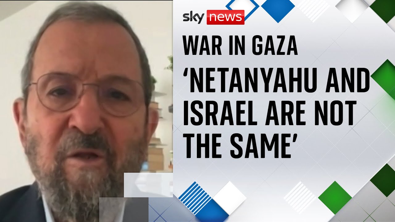 Former Israeli PM says Gaza war is 'a war of deception'