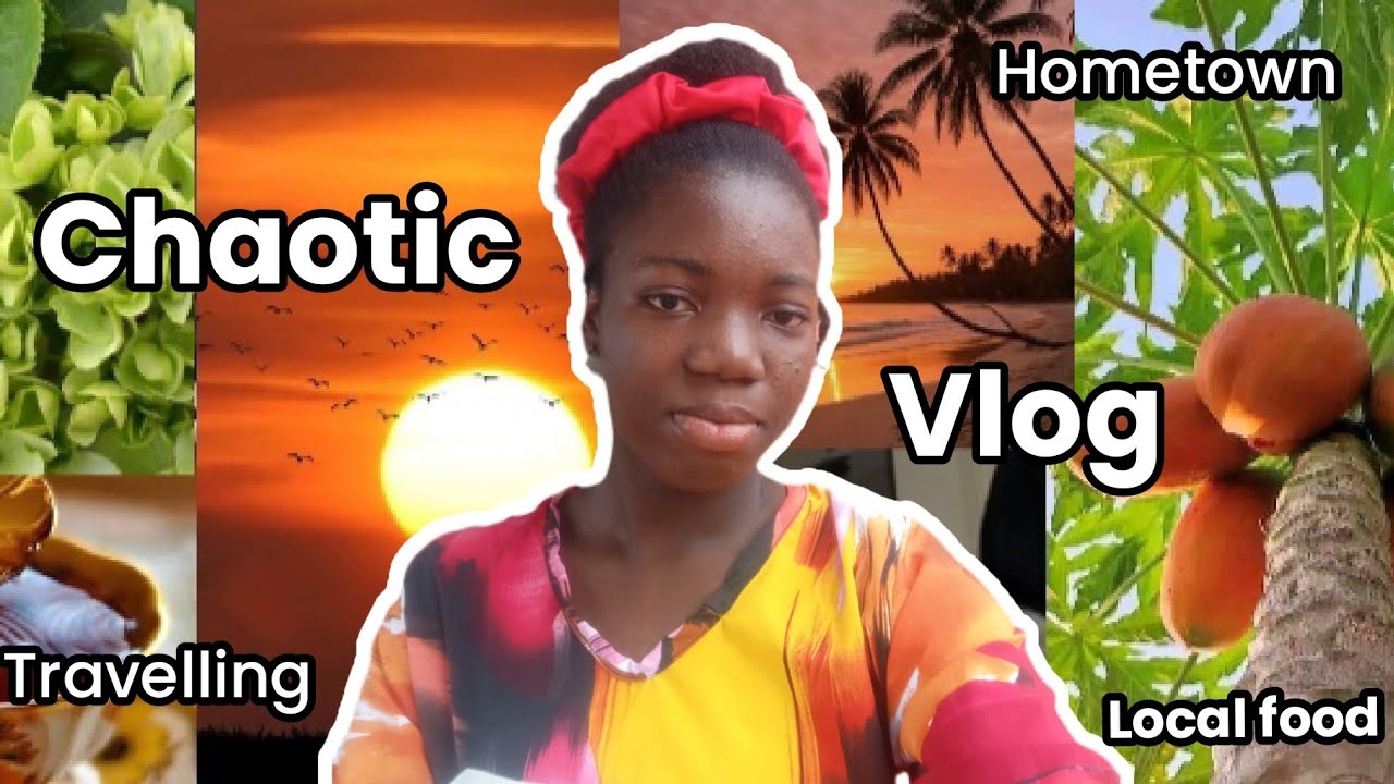 CHAOTIC VLOG: travelling 😘 hometown/trying out local foods/doing chores☕