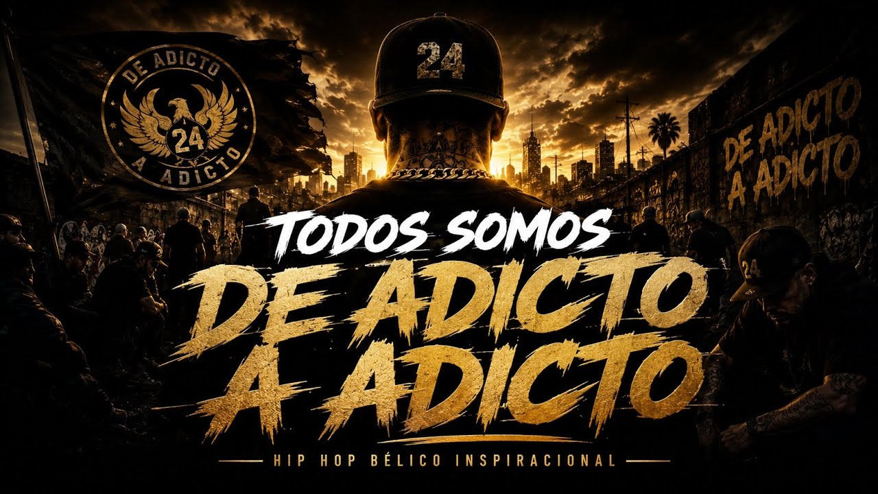 TODOS SOMOS DE ADICTO A ADICTO 🔥 Hip Hop B&eacute;lico Inspiracional | C&oacute;digo 24 RAC