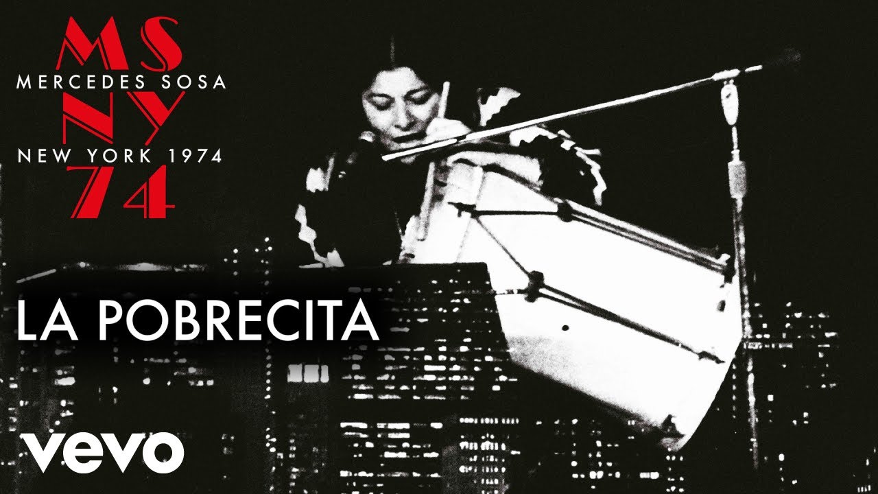 Mercedes Sosa - La Pobrecita (En Vivo NY) (Official Video)