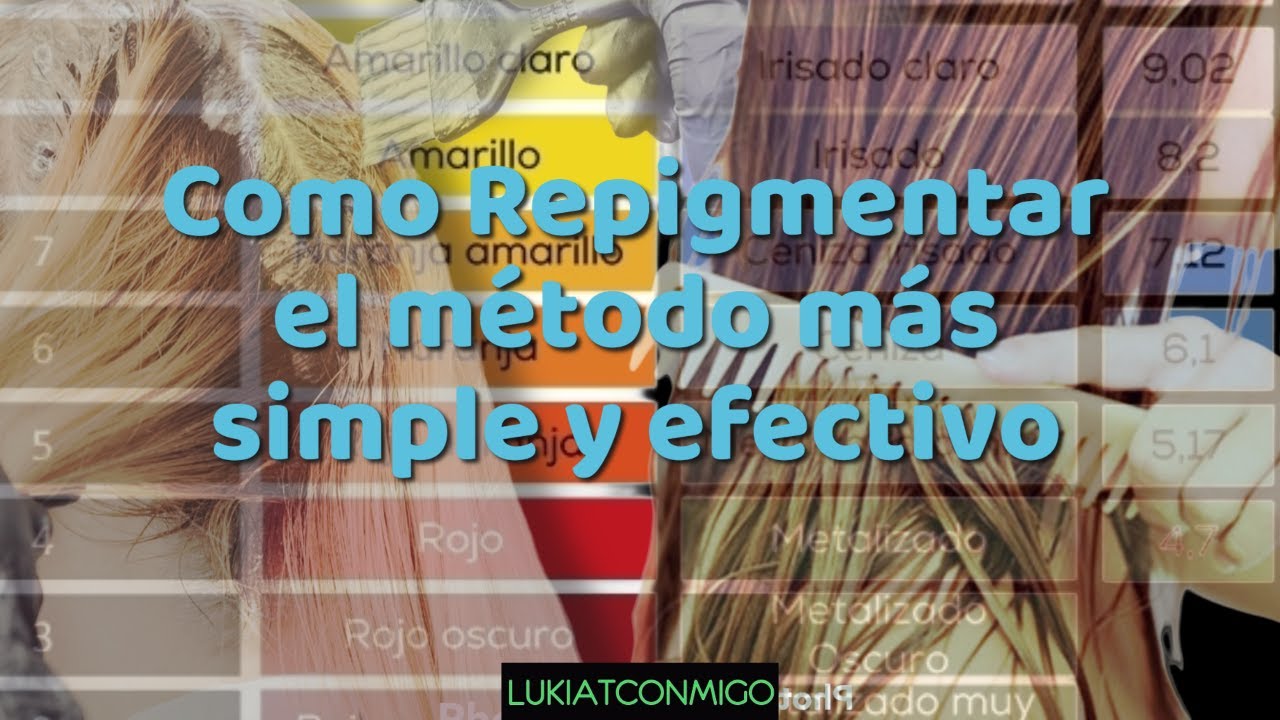 Como repigmentar o prepigmentar el cabello decolorado y que el color no se lave ni se vea verde
