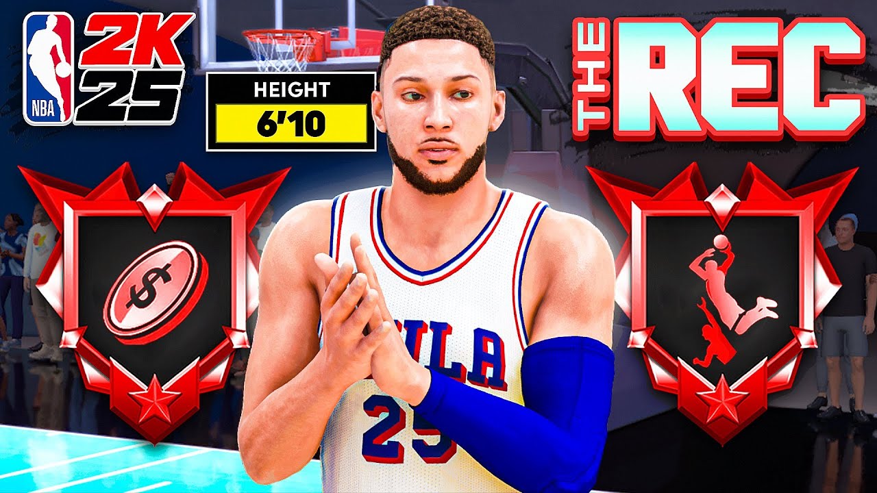 This 6'10 POINT GUARD with LEGEND DIMER + LEGEND POSTERIZER is OVERPOWERED in the RANDOM REC
