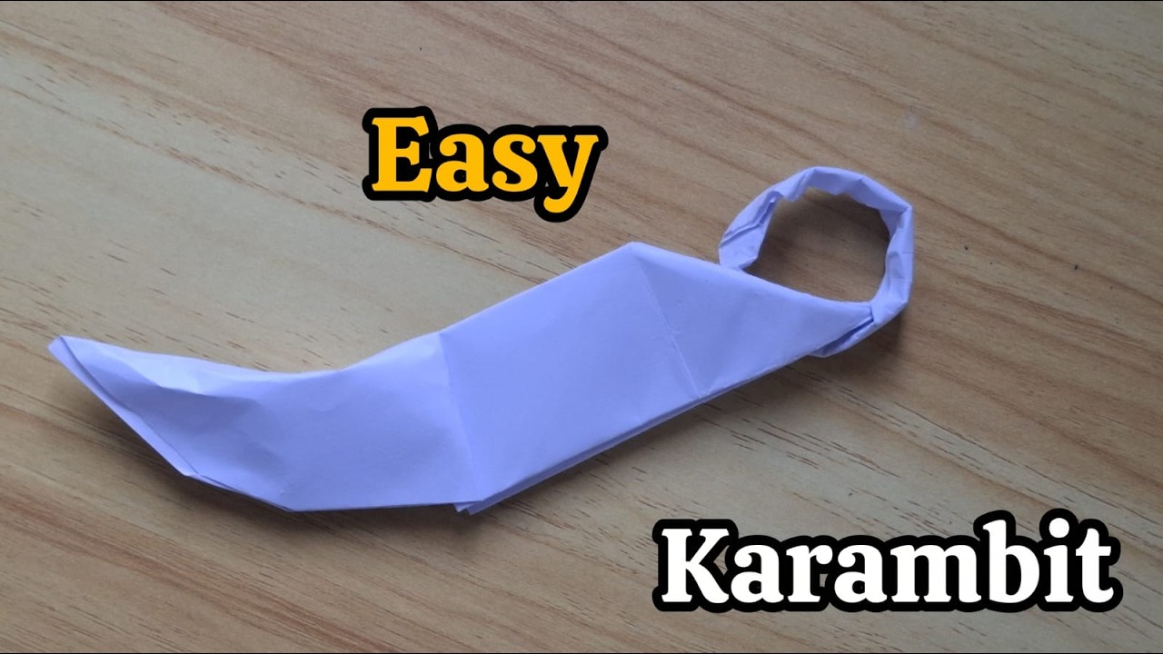 How to Make a Karambit at Home | Beginner DIY