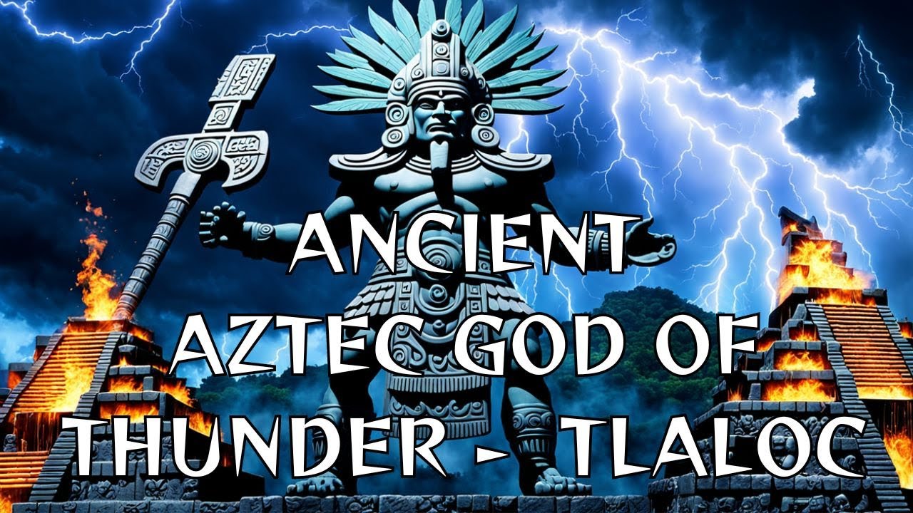 THE AZTEC GOD OF THUNDER -TLALOC