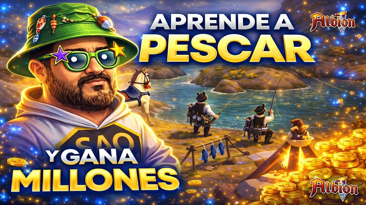 GUIA de PESCA #albionguide APRENDE a PESCAR de manera Efectiva en #albiononline 