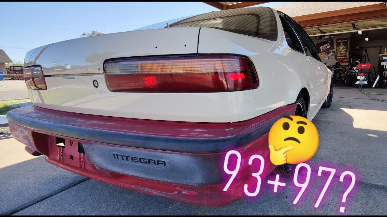 Custom Integra bumper! DA+DC?? Hmmm...