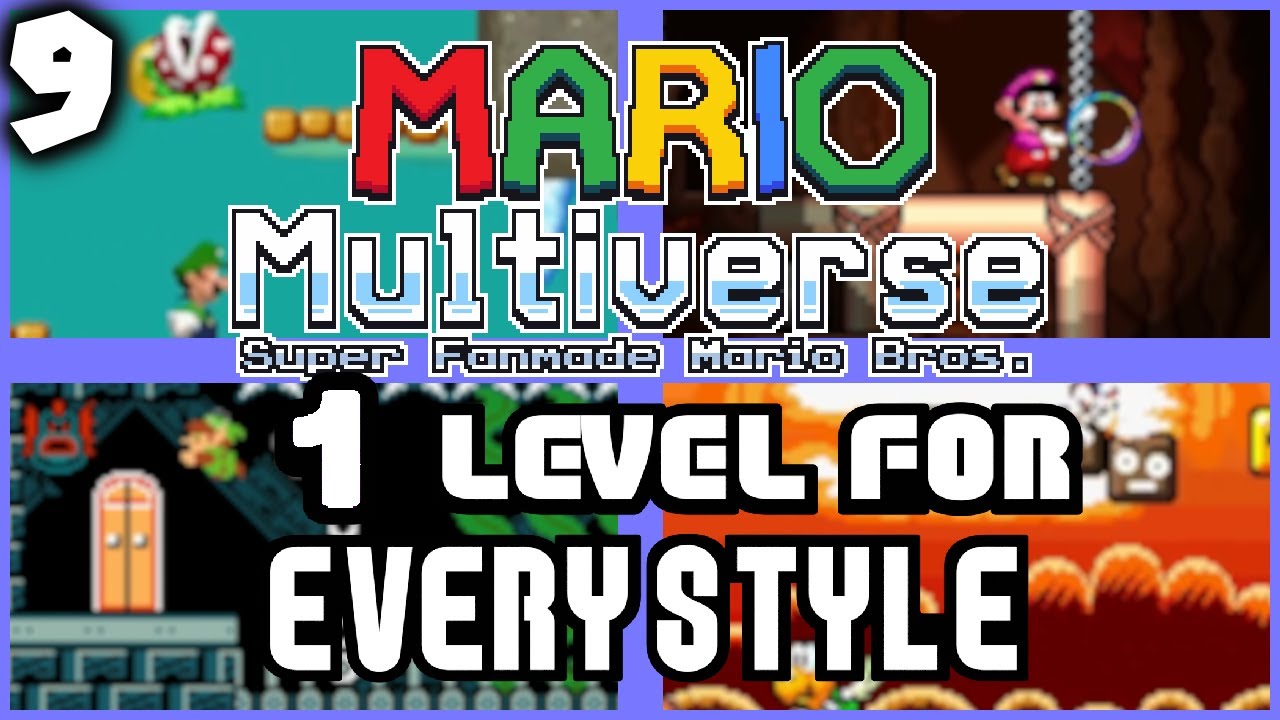 Mario Multiverse: 1 Level For Every Style (9)