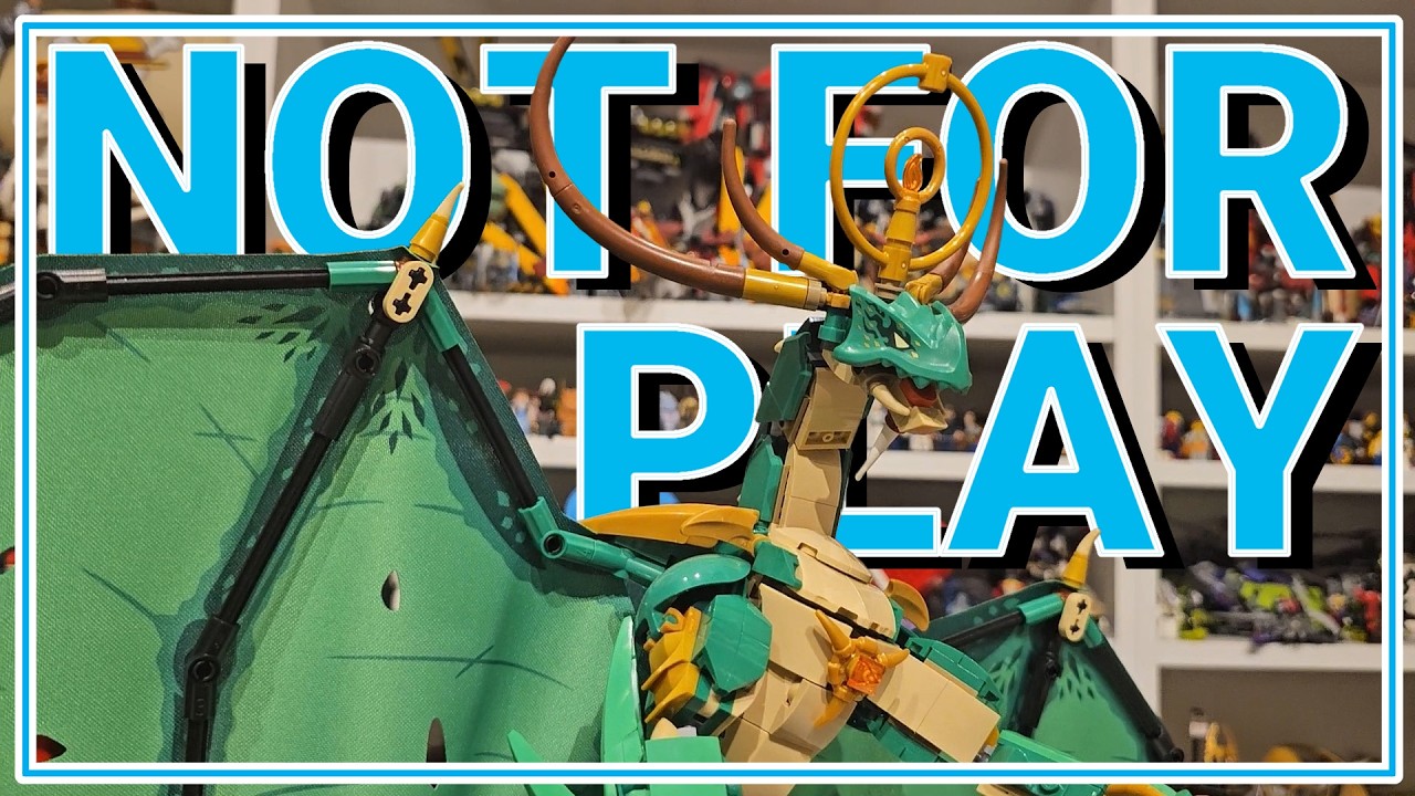 LEGO Guardian Dragon can't be played with, but that's okay
