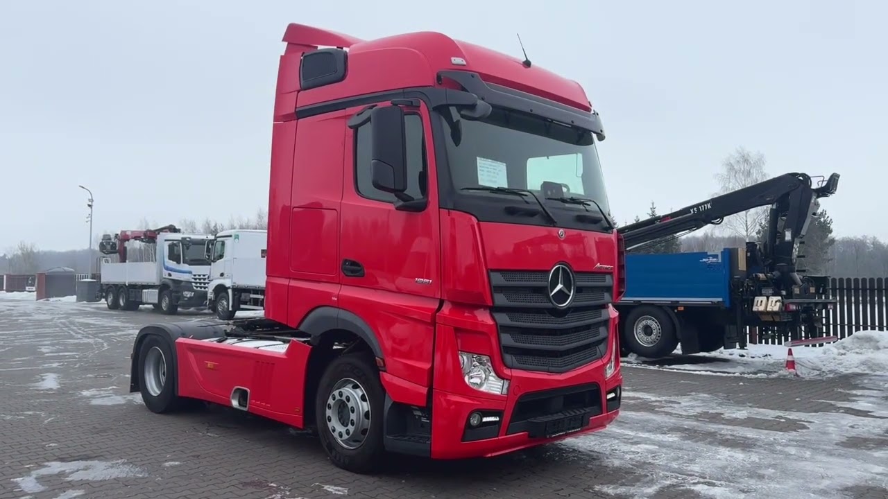 MERCEDES ACTROS 1851 vin 656 przebieg 264 tys rok 2022