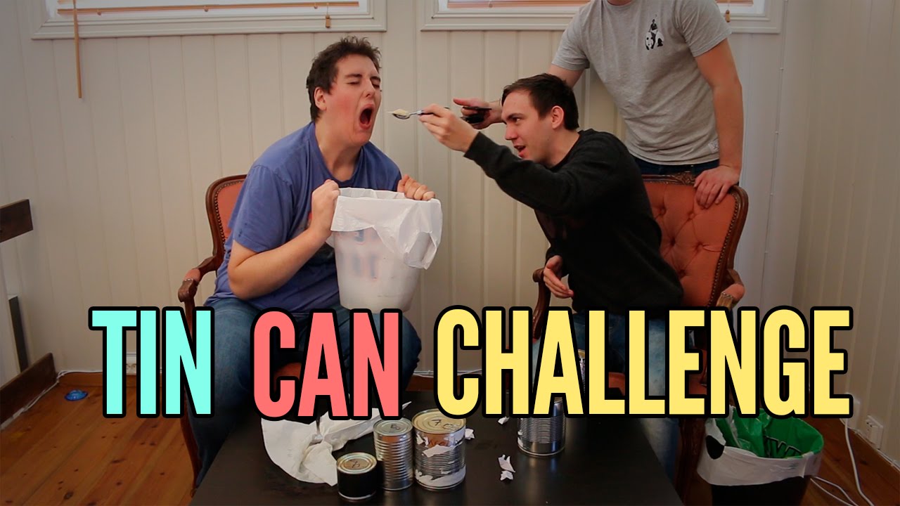 TIN CAN CHALLENGE - Lørdagskos Med Prebz og Dennis