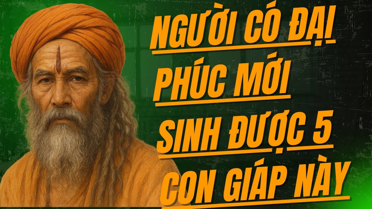 Người Có Đại Phúc Mới Sinh Được Con Trong 5 Con Giáp Này, Gia Đạo Hưng Thịnh, Phúc Đức Truyền Đời