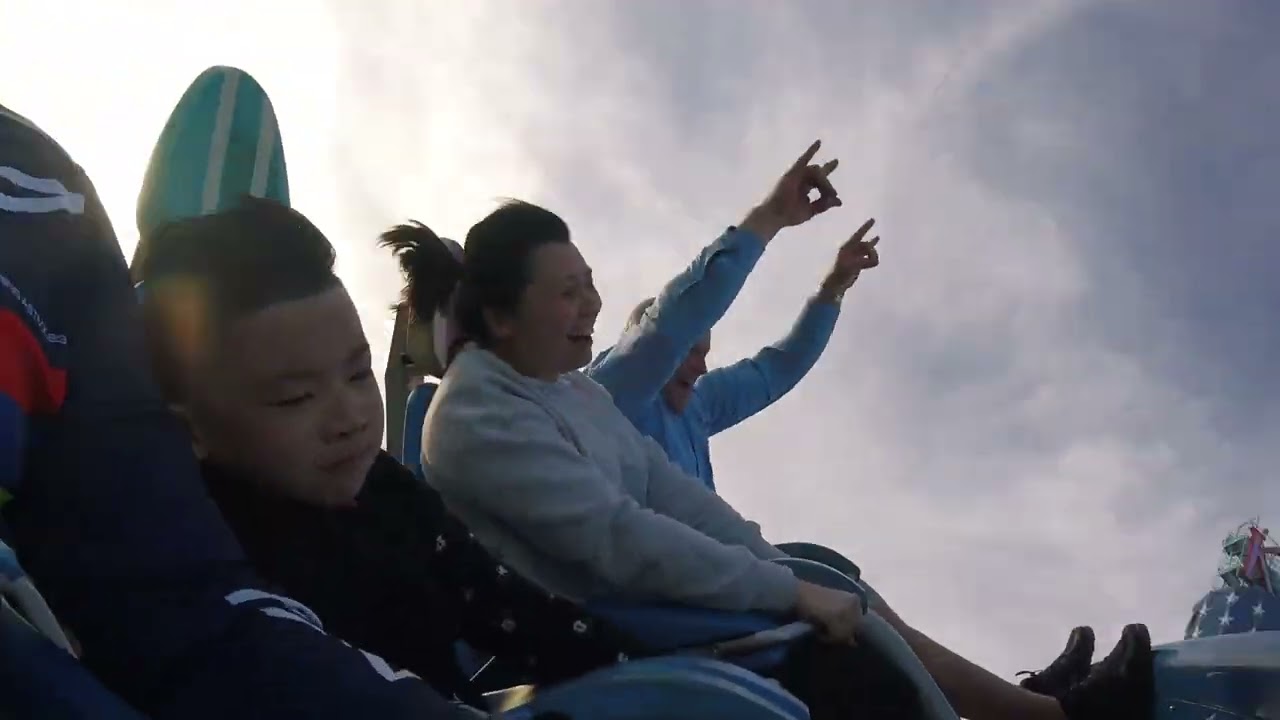 Knott's Berry Farm "HangTime" Rollercoaster