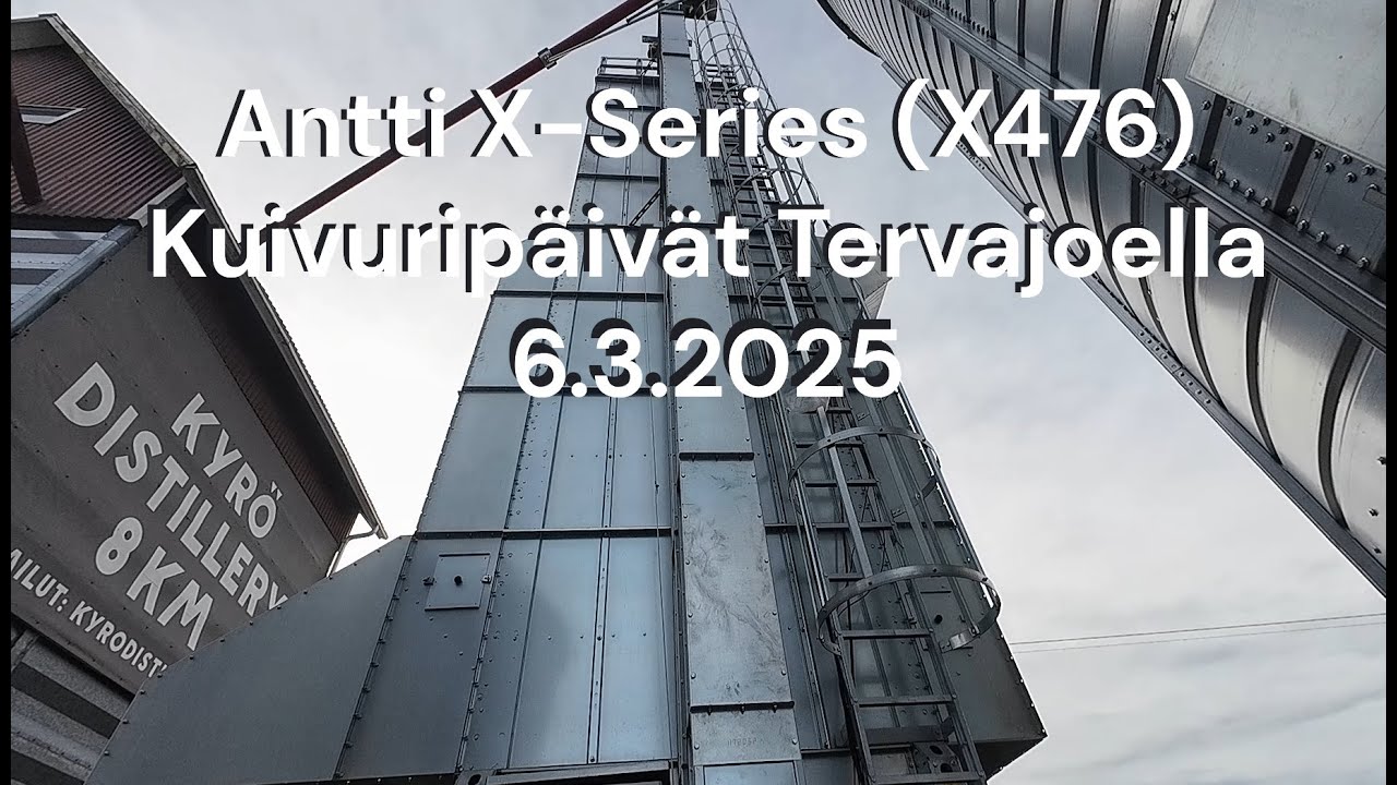 Antti X-series (X476) kuivuripäivät tervajoki 6 3 2025