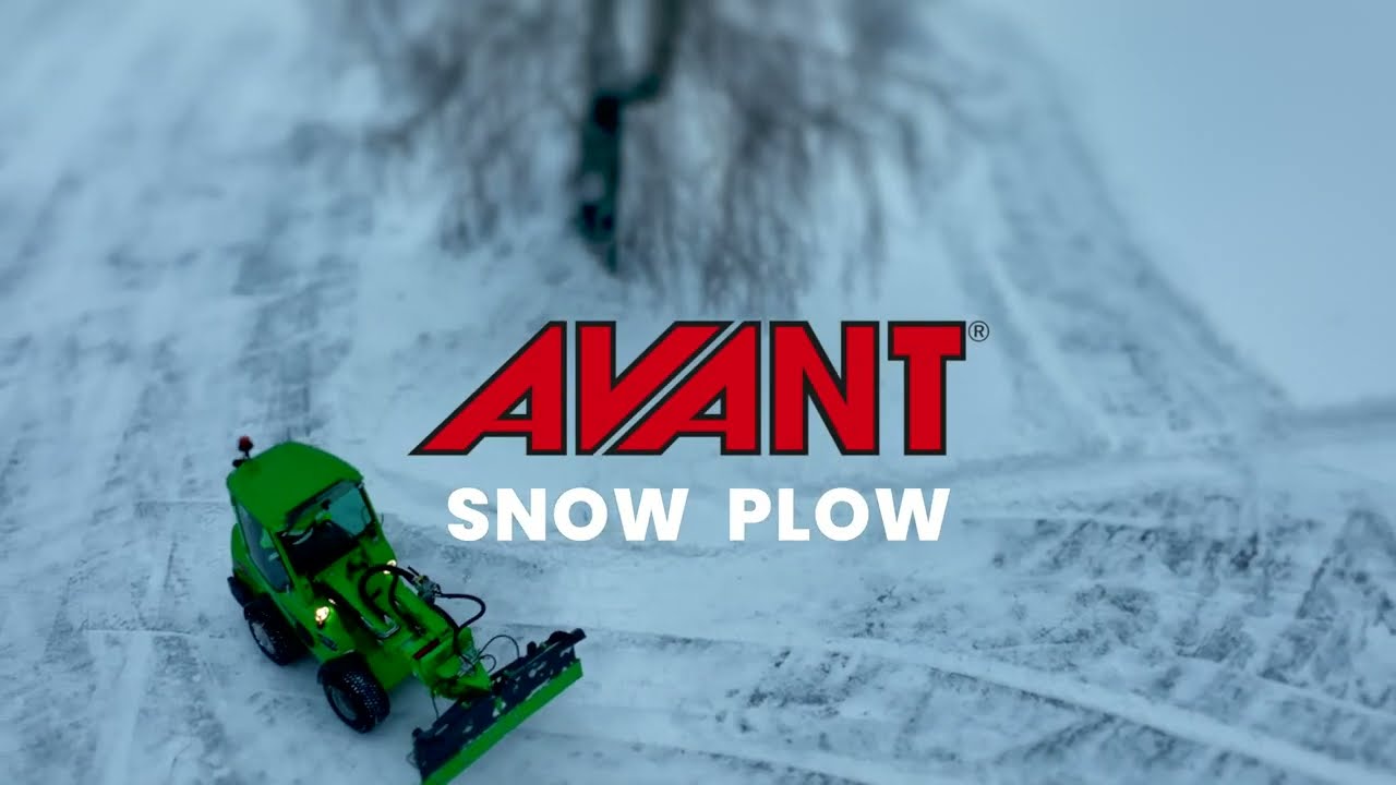 Snow Plow - Avant Attachments