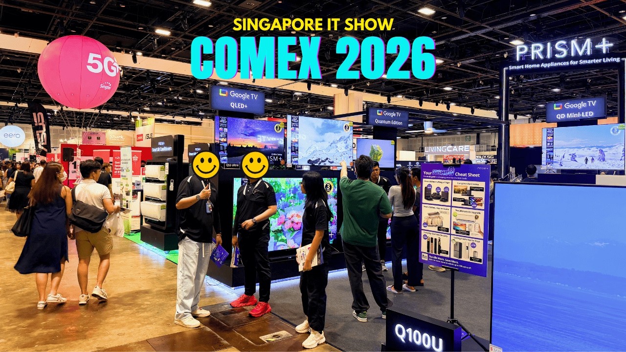 Самые крутые IT-гаджеты на выставке Singapore COMEX 2026