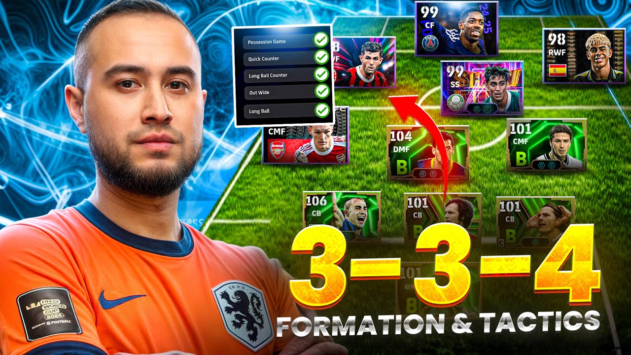 ✅ The ONLY Formation That WORKS With All 5 Playing Styles In eFootball