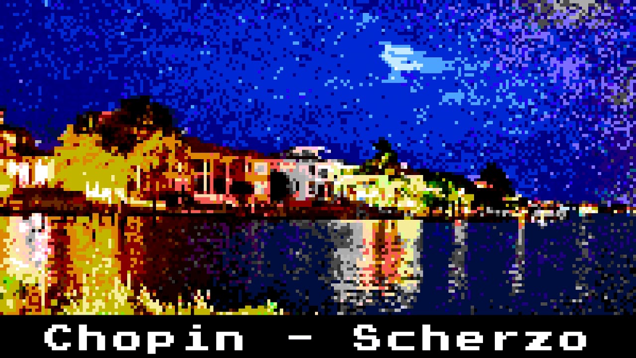 Chopin - Scherzo (8 Bit Raxlen Slice Remix)