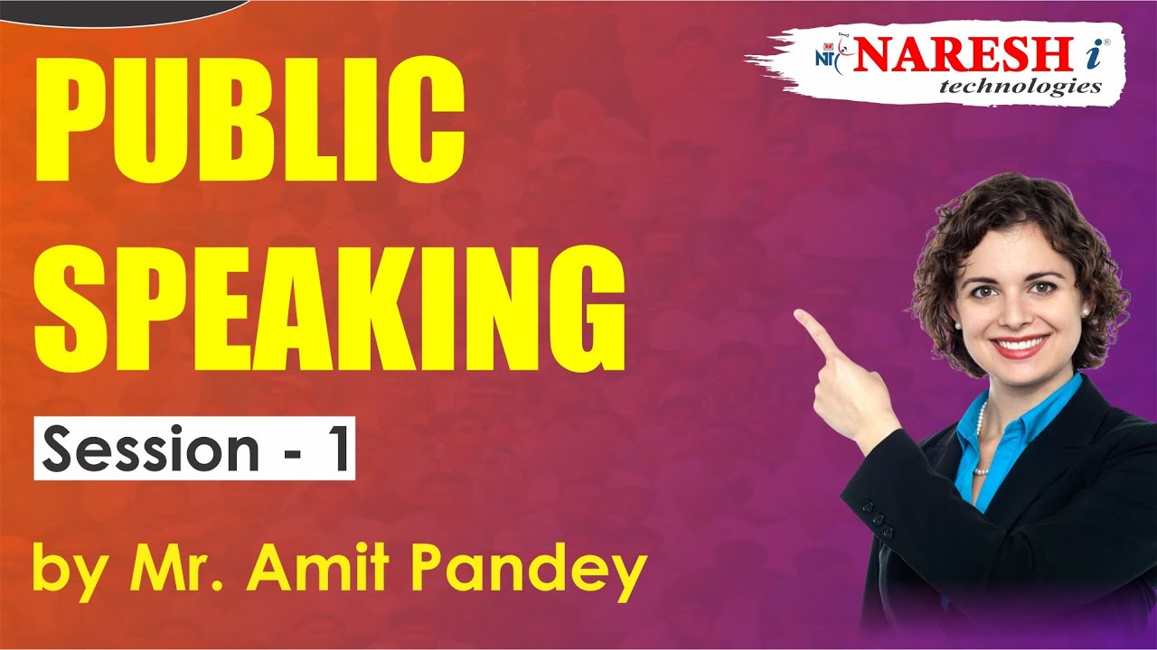 Public Speaking Workshop - Session-1 | By Mr.Amit Pandey