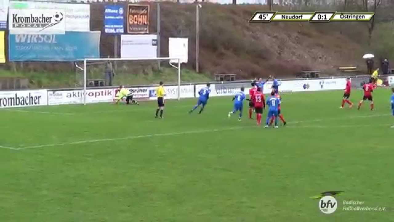 Krombacher Pokal Kreis Bruchsal FVgg Neudorf vs. FC Östringen: Das Finale