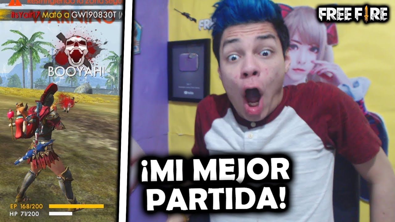 ¡SUPERO MI RÉCORD DE KILLS y HAGO LA MEJOR PARTIDA de MI VIDA en FREE FIRE! *increíble*