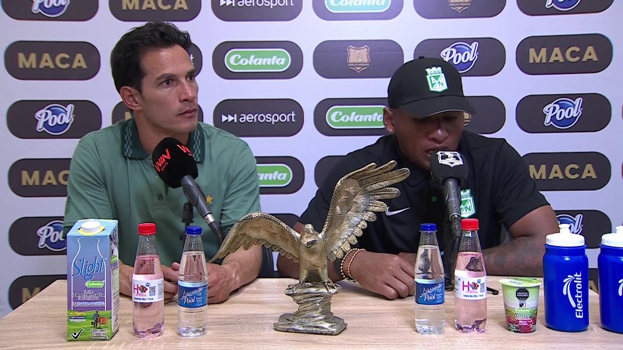 Rueda de prensa de Nacional tras su partido con Internacional de Águilas Doradas