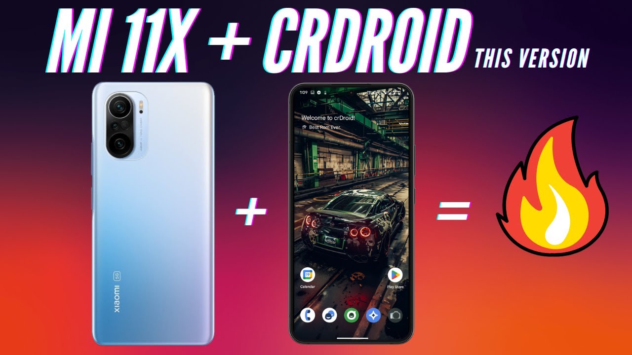 MI 11x + The Perfect Crdroid Version 🔥