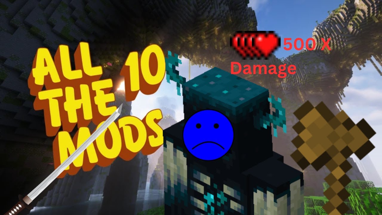 The Best Silent Gear Melee Weapon in ATM10 – Ultimate Build & Enchantments!