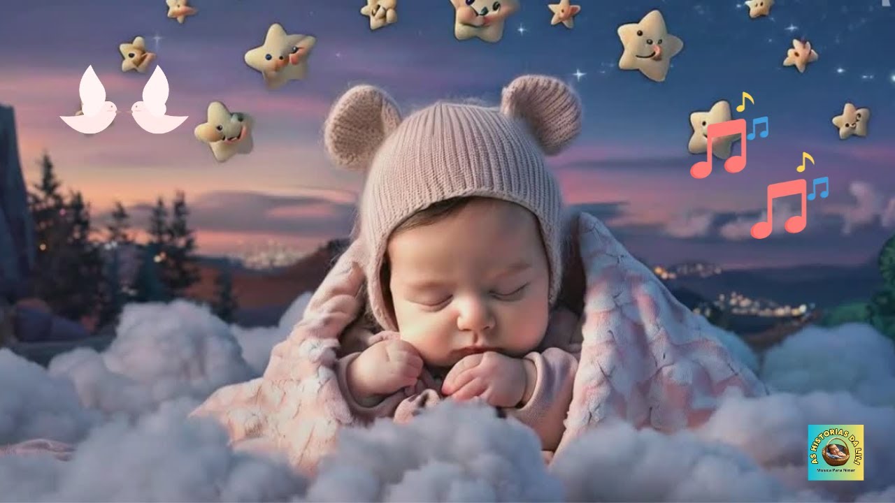 Musica para ninar 1 hora 🛌👶 🌜