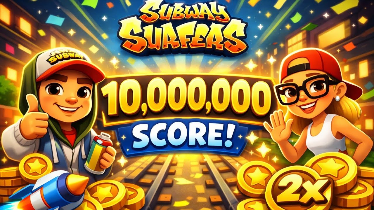 10 MILLION SCORE CHALLENGE 🔥 Subway Surfers Live ##shortsfeed #shortslive ##subwaysurfer