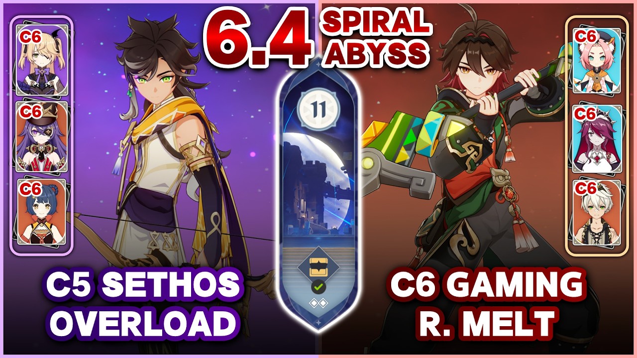 Spiral Abyss Floor 11 F2P Clear Ver. Luna V (March) | 4-Star Teams Only | Genshin Impact