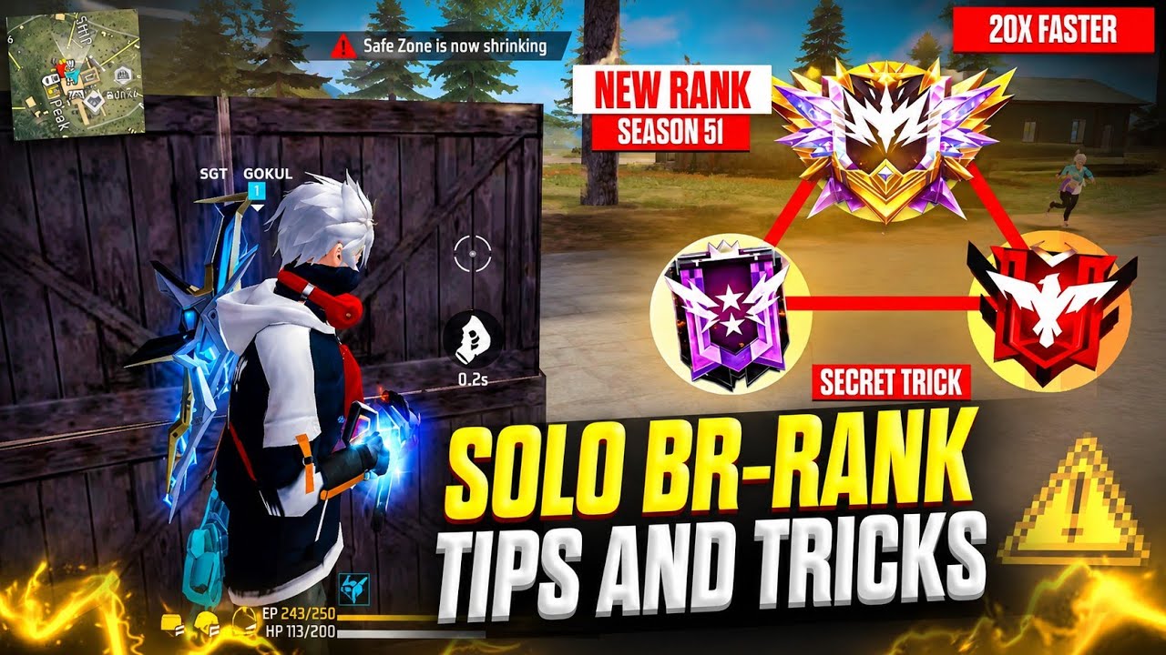 How to Win Every Solo BR Match with High Kills | Free Fire Tamil