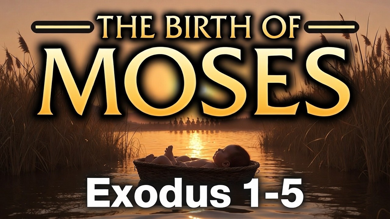 ✡️The Birth and Calling of Moses | Exodus 1–5 | #shorts #shortvideo #short #shortsfeed #shortsvideo
