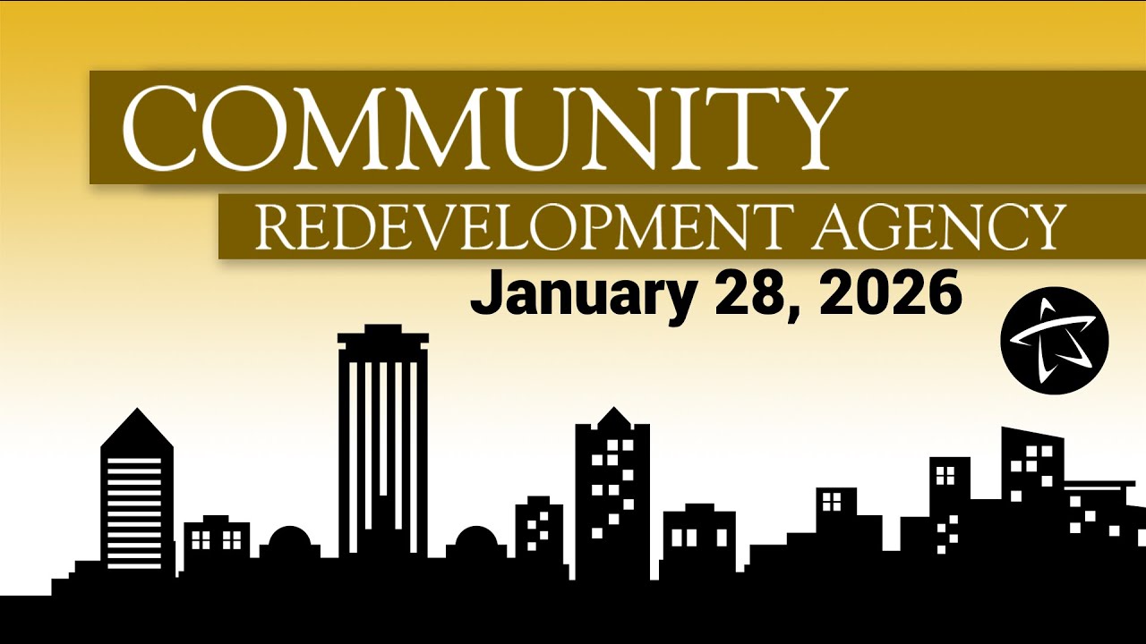 Community Redevelopment Agency Meeting - January 28, 2026