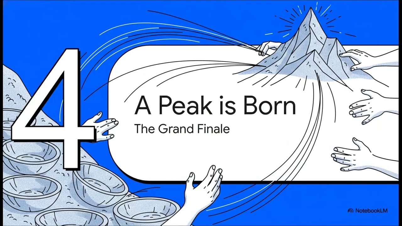 Formation of a Pyramidal Peak